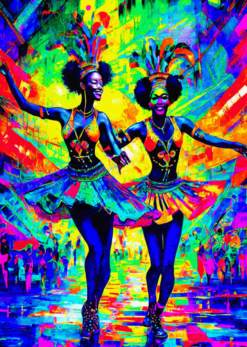 Samba 35 van Fernando Grilli, Werk op papier te koop op Singulart