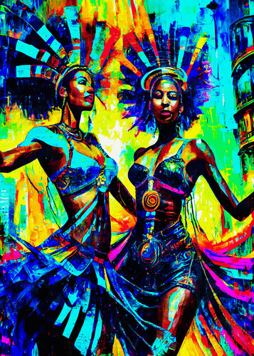 Samba 36 van Fernando Grilli, Werk op papier te koop op Singulart
