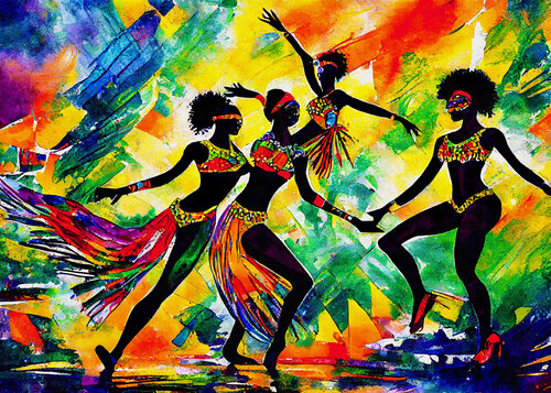 Samba 38 van Fernando Grilli, Werk op papier te koop op Singulart