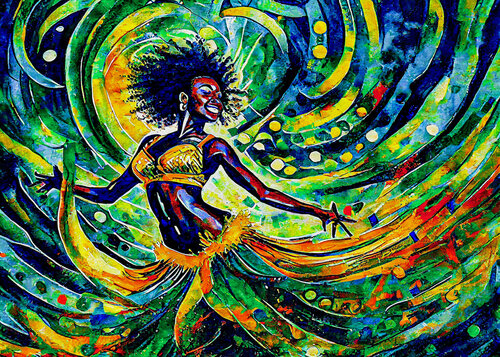 Samba 40 van Fernando Grilli, Werk op papier te koop op Singulart