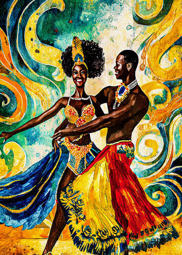 Samba 53 van Fernando Grilli, Werk op papier te koop op Singulart