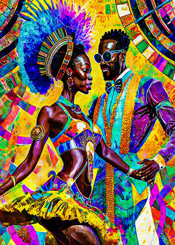 Samba 54 van Fernando Grilli, Werk op papier te koop op Singulart