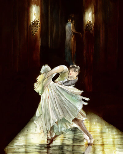 Así se baila el Tango van Fernando Grilli, Werk op papier te koop op Singulart