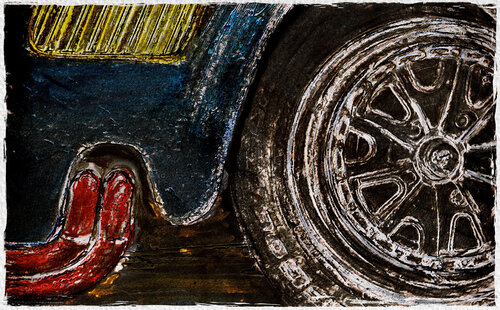 Shelby Cobra van Fernando Grilli, Schilderij te koop op Singulart