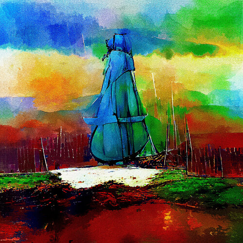 Mirando al Sur van Fernando Grilli, Andere media te koop op Singulart