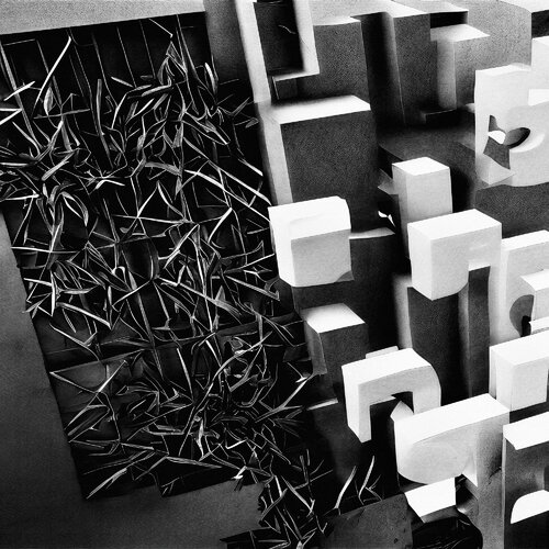 Abstract 3 van Fernando Grilli, Werk op papier te koop op Singulart