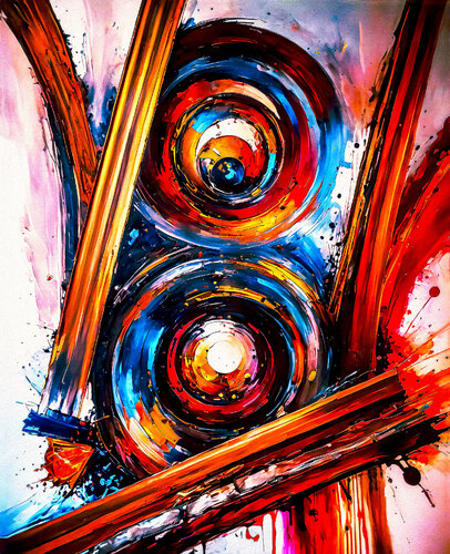 Abstracto 940 van Fernando Grilli, Werk op papier te koop op Singulart
