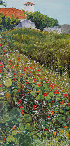 Flower Island Madeira van Ron Westerweel, Schilderij te koop op Singulart
