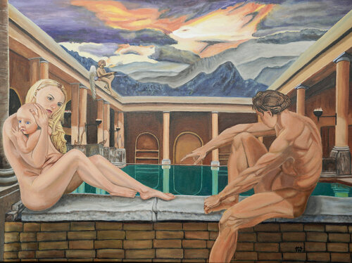 Vulnerable van Ron Westerweel, Schilderij te koop op Singulart