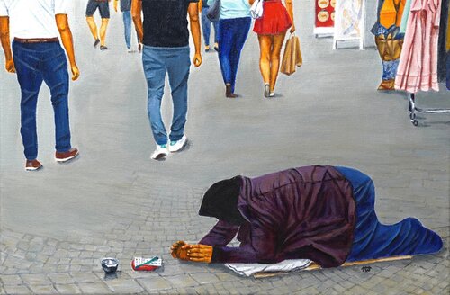 Revenue Model in Trier di Ron Westerweel, Pittura in vendita su Singulart