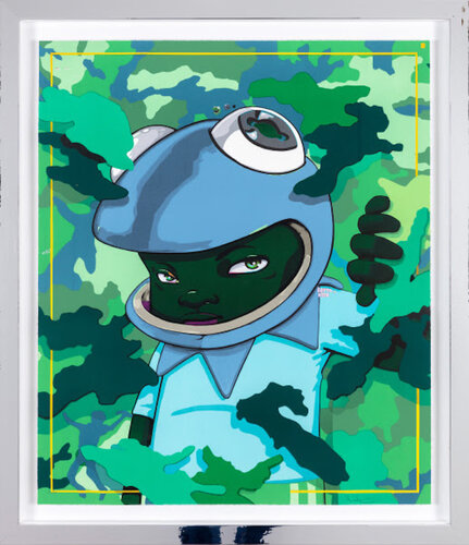 Into the Wild by Hebru Brantley, Work on Paper for Sale on Singulart