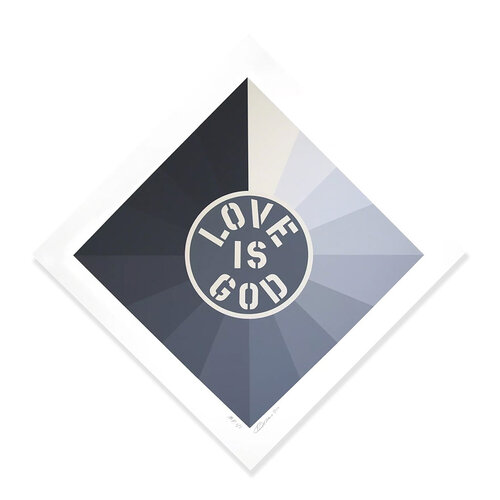 Love is God by Robert Indiana, Print for Sale on Singulart
