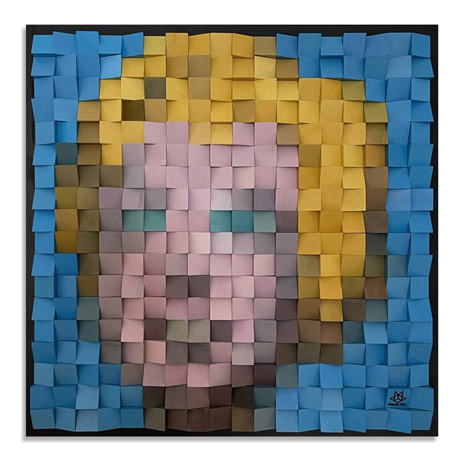 Marilyn Monroe blue Nami Oz Dipinto originale in vendita