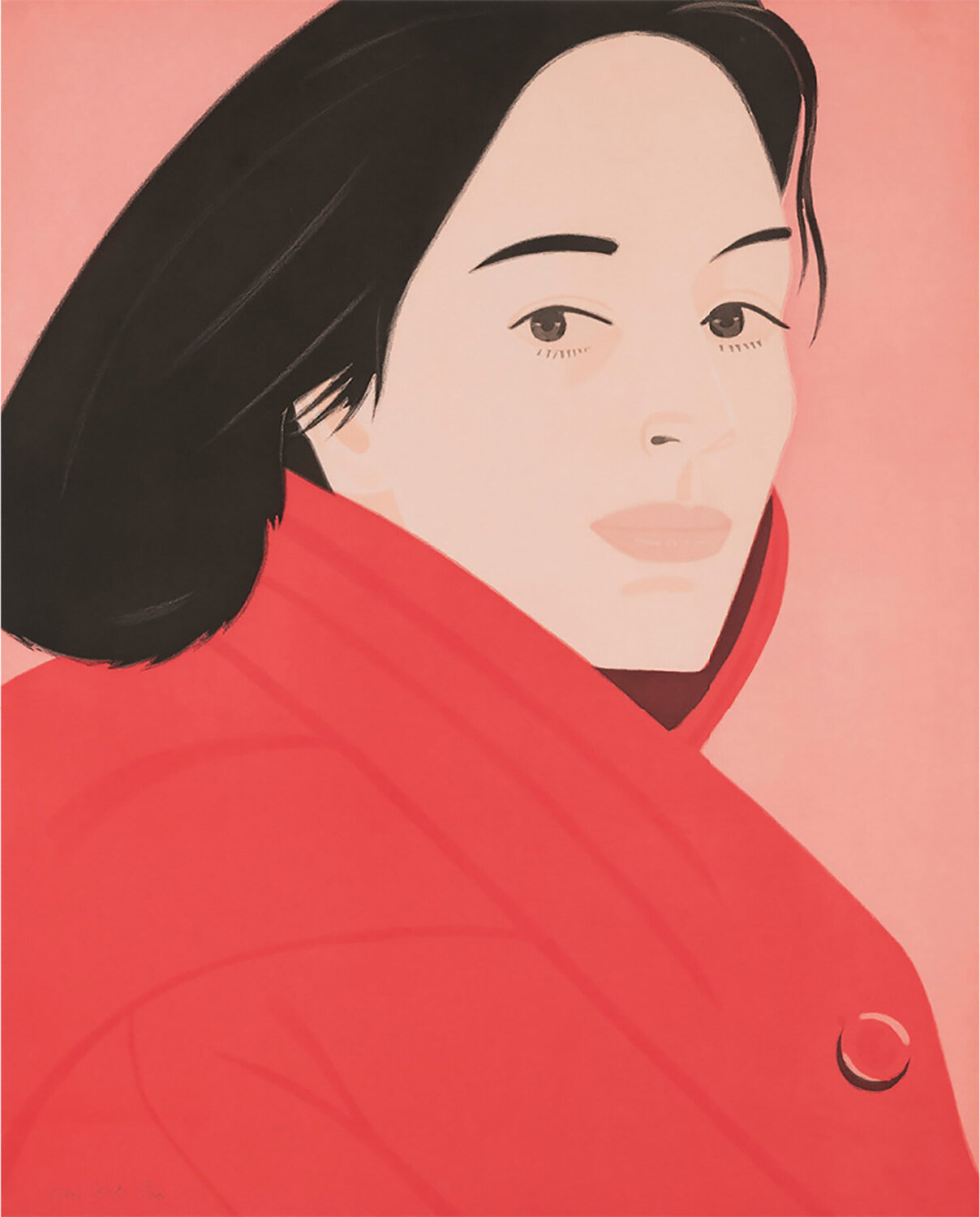 Brisk Day Aquatint Alex Katz Stampa in vendita