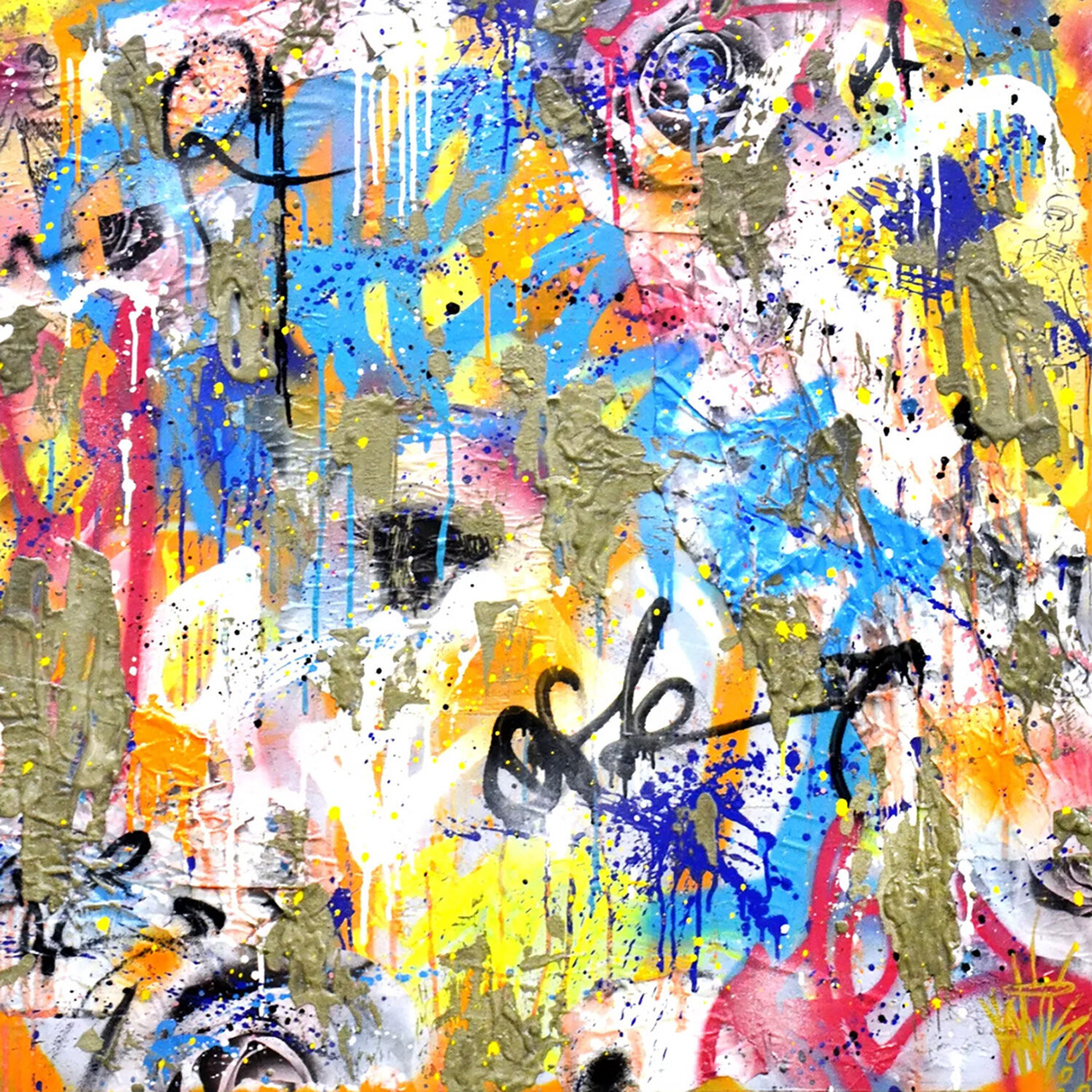 Untitled Seek One Origineel schilderij te koop