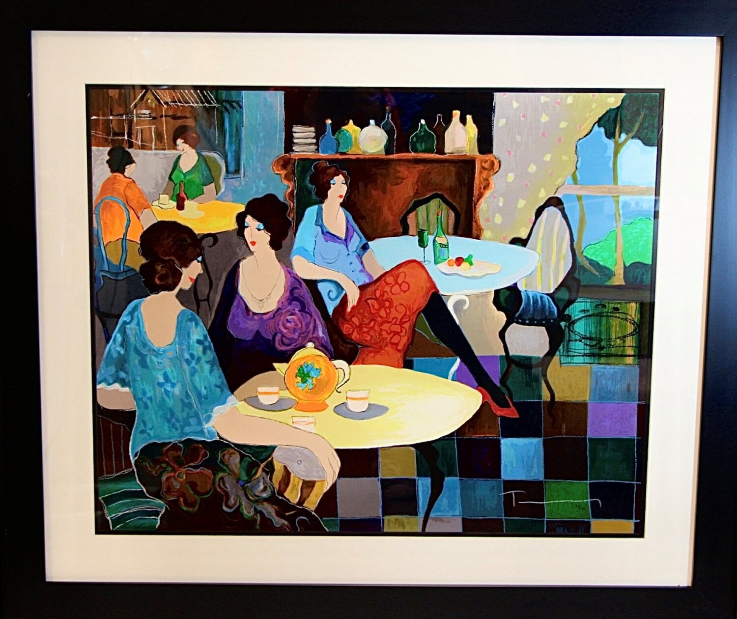 Afternoon Tea Itzchak Tarkay