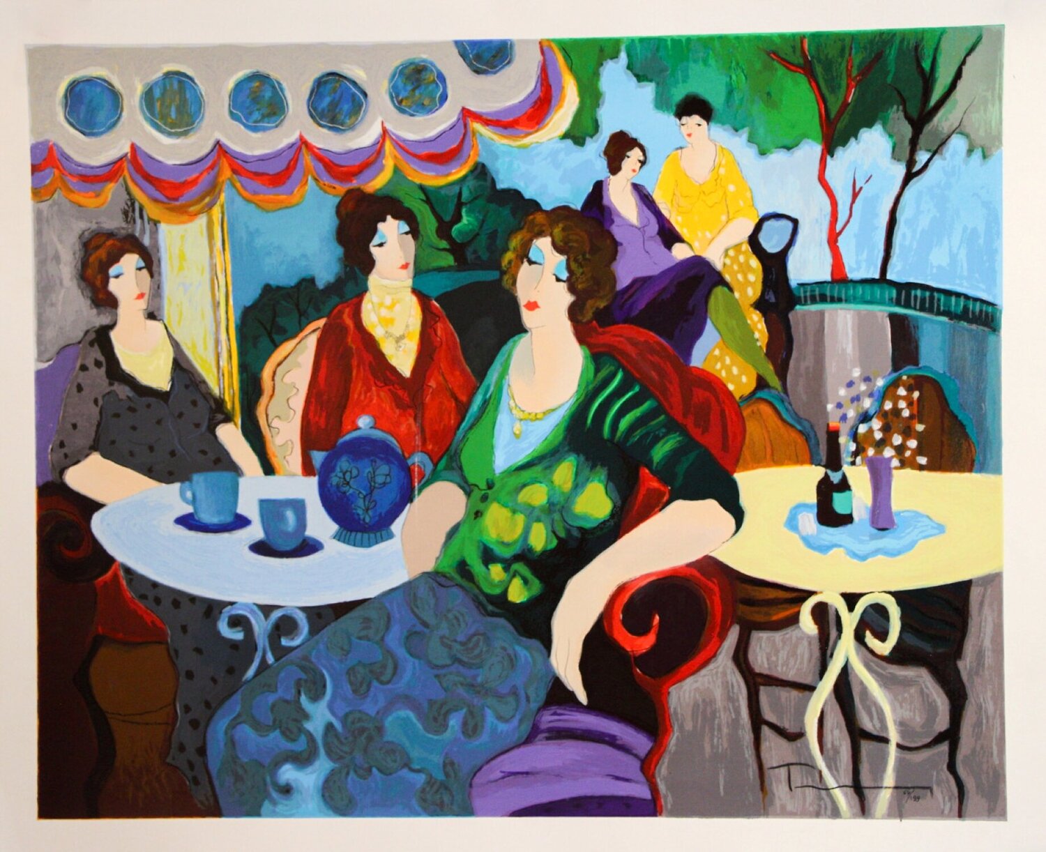 Morning Tea Itzchak Tarkay