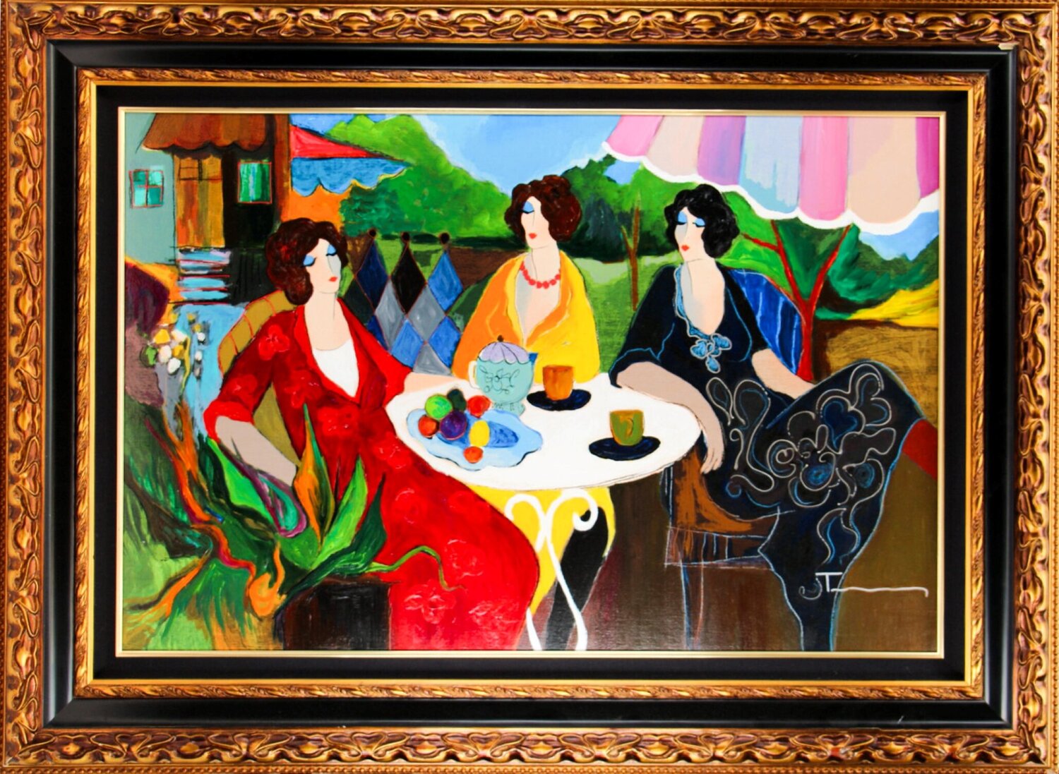 Spring Afternoon Itzchak Tarkay