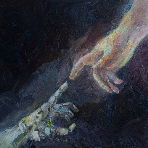 Human Touch von Richard Chiang, Malerei kaufen auf Singulart