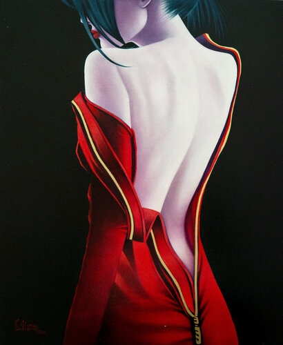 Ruby Tuesday van Katalin Nemethy, Schilderij te koop op Singulart