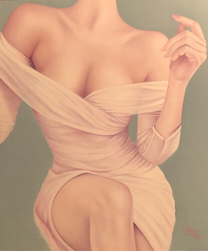 Lady od Dreams van Katalin Nemethy, Schilderij te koop op Singulart