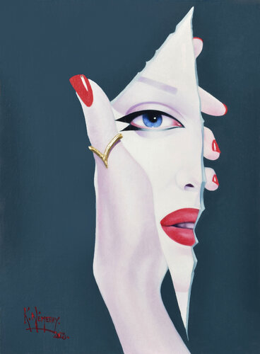 Broken Vision 1 van Katalin Nemethy, Schilderij te koop op Singulart