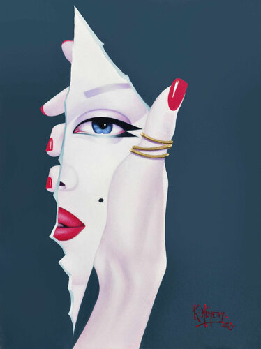 Broken Vision 2 van Katalin Nemethy, Schilderij te koop op Singulart