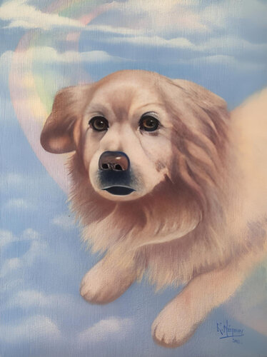 Paulchen van Katalin Nemethy, Schilderij te koop op Singulart