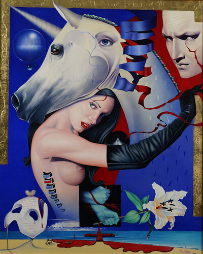 Libertad van Katalin Nemethy, Schilderij te koop op Singulart