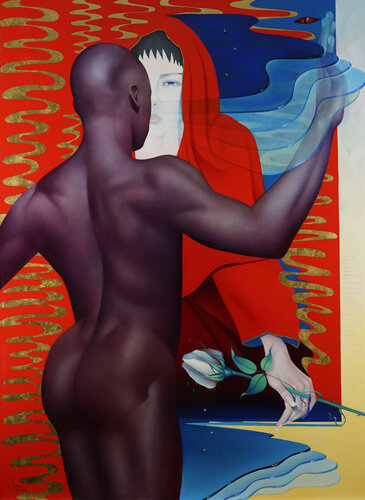 Opposite Energies van Katalin Nemethy, Schilderij te koop op Singulart