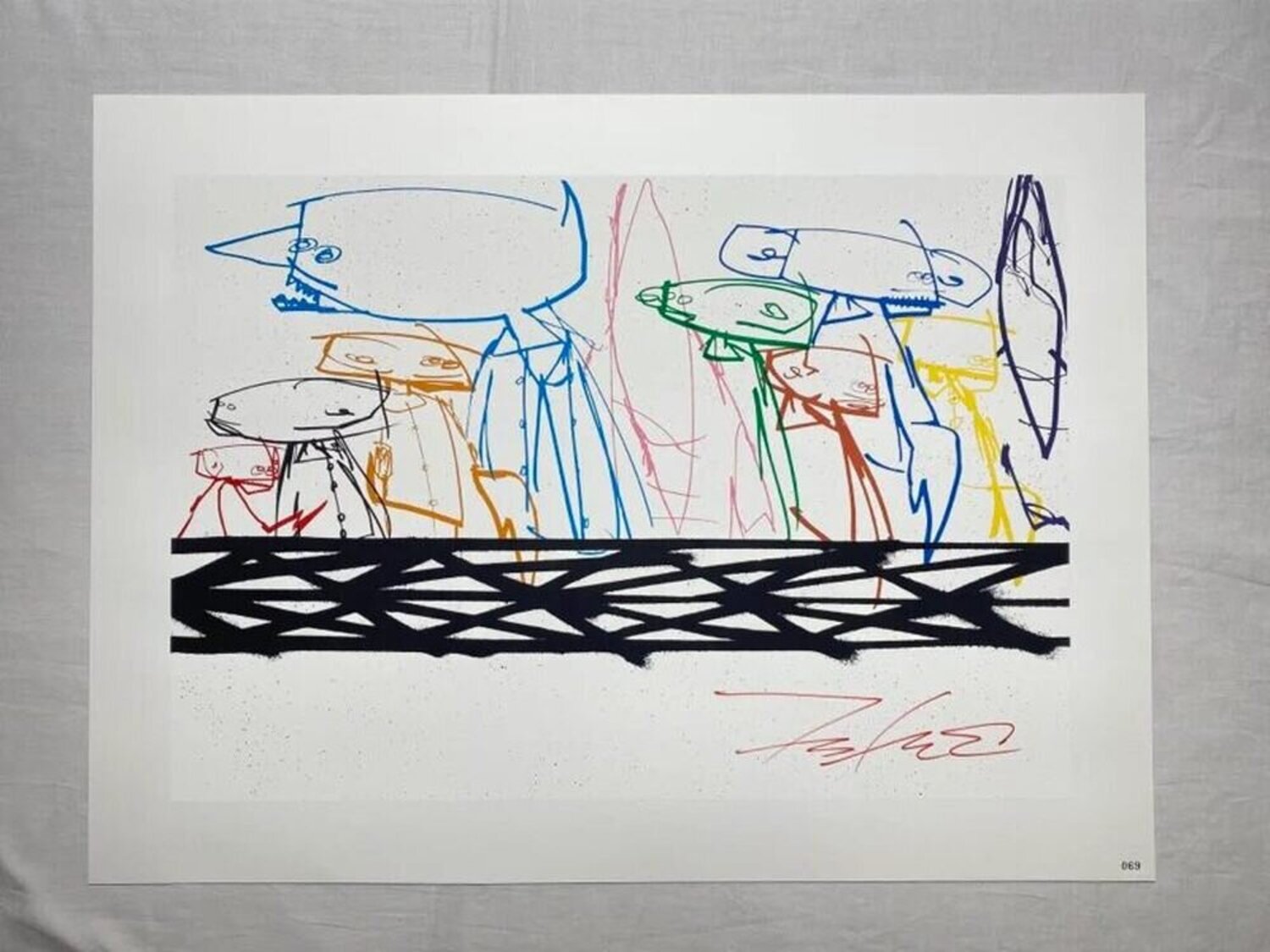 Futura 2000 「IN CONVERSATION 2020」ポスター額付 Futura 2000 「IN CONVERSATION 2020」ポスター額付 12月8日(火
