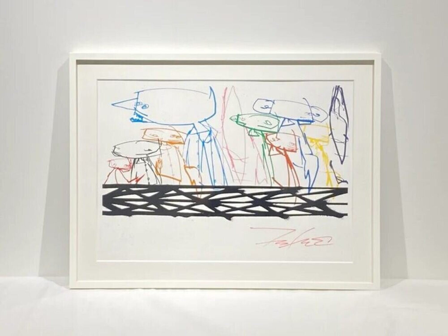 futura2000 André シルクスクリーンプリント　グラフィティ　アート futura2000 André シルクスクリーンプリント グラフィティ
