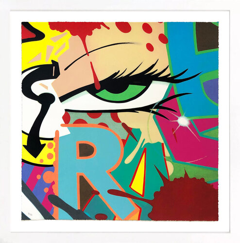 Clockin (Rare Signed Screen Print) van CRASH John Matos, Afdruk te koop op Singulart