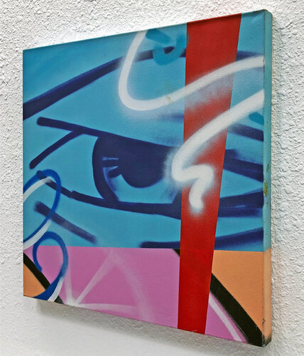 Left Over Lover (Graffiti Painting) par CRASH John Matos, Peinture en vente sur Singulart