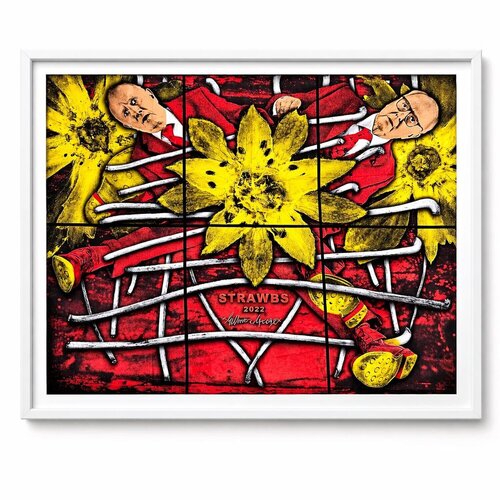 Strawbs van Gilbert & George, Afdruk te koop op Singulart