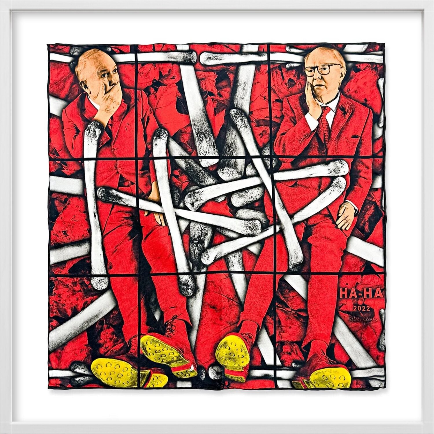 HAHA Gilbert & George Druck zu verkaufen