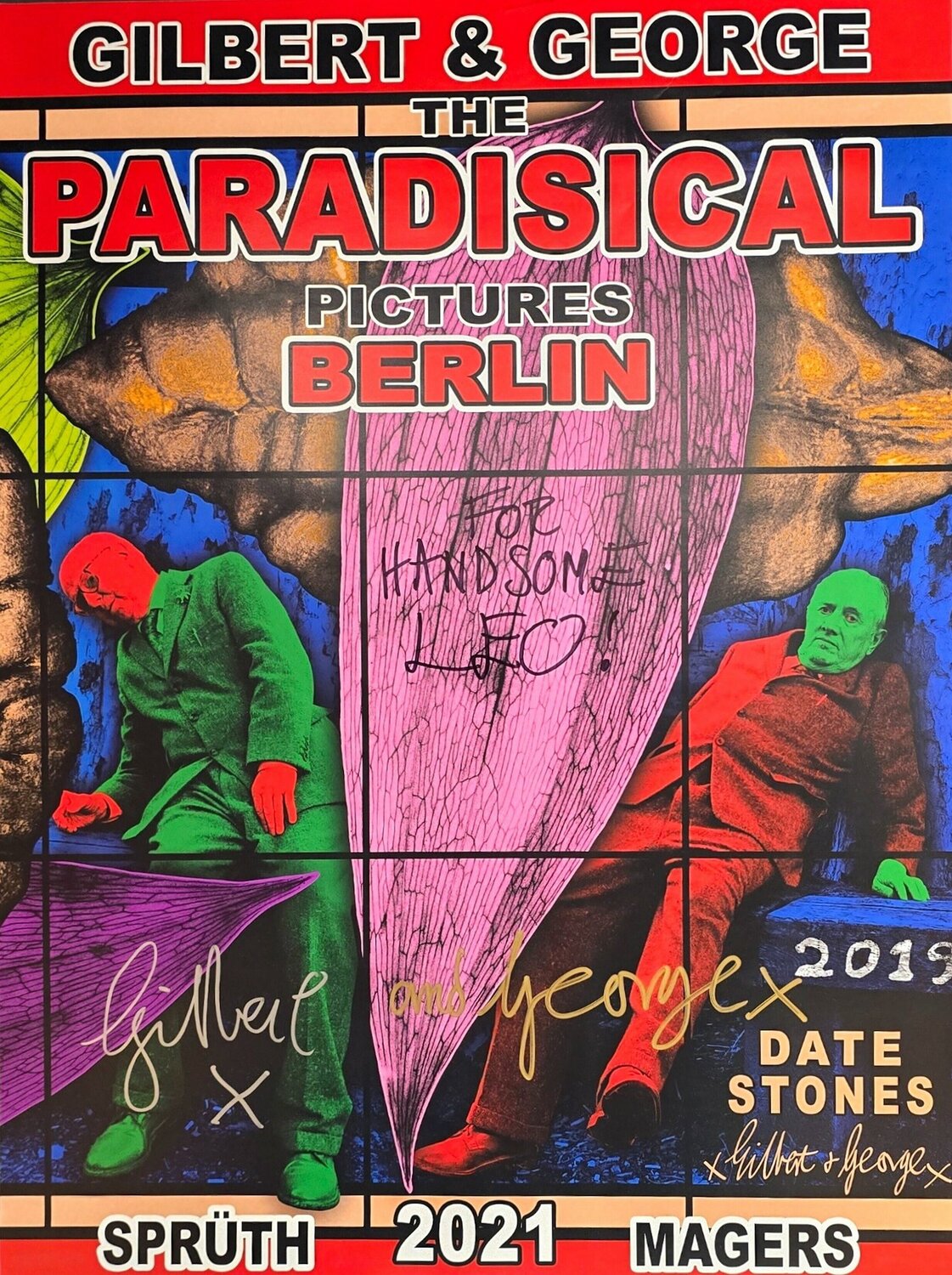 The Paradisical Pictures Gilbert & George Impresión en venta