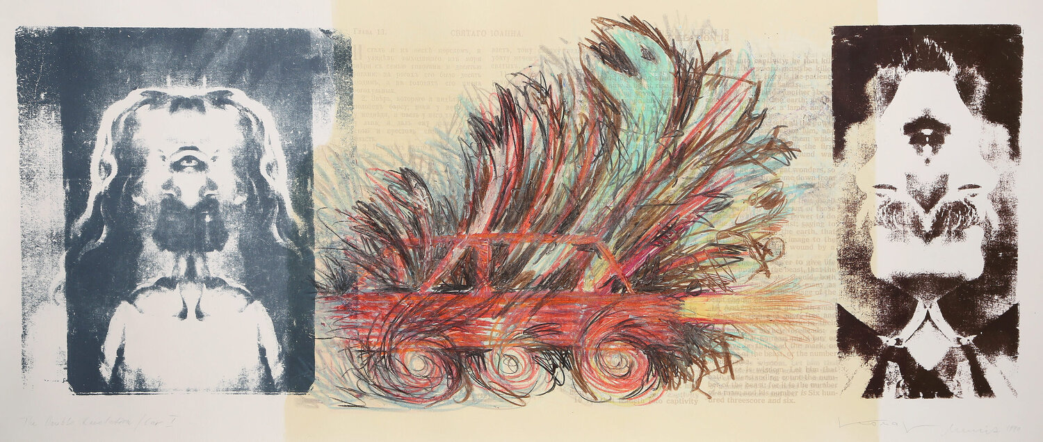 The Double Revelation / Car I Komar & Melamid Stampa in vendita