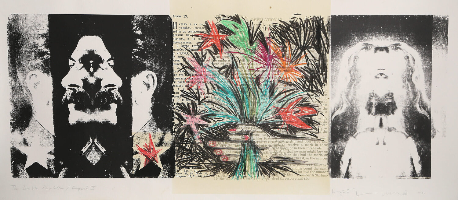 The Double Revelation / Bouquet I Komar & Melamid Druck zu verkaufen