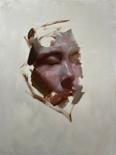 Untitled #19 van Henrik Aarrestad Uldalen, Schilderij te koop op Singulart