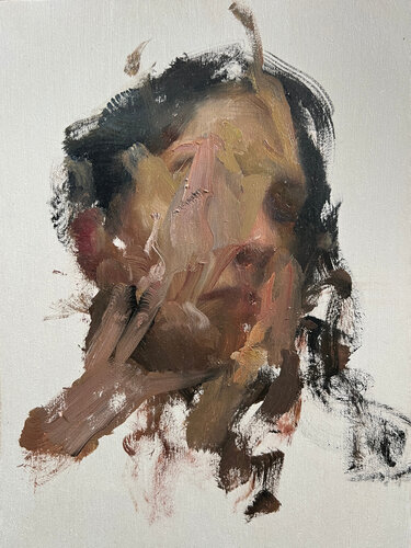 Untitled #25 van Henrik Aarrestad Uldalen, Schilderij te koop op Singulart