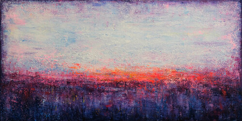 Abstract Sunset di Behshad Arjomandi, Pittura in vendita su Singulart