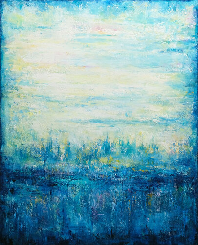 Imaginary Landscape di Behshad Arjomandi, Pittura in vendita su Singulart