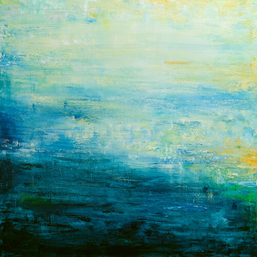 Abstract Seascape #25 van Behshad Arjomandi, Schilderij te koop op Singulart