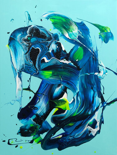 Mysteriously van Behshad Arjomandi, Schilderij te koop op Singulart