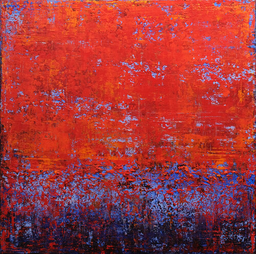 Mediterranean Red Sky van Behshad Arjomandi, Schilderij te koop op Singulart