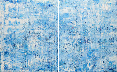 Spring Blue by Behshad Arjomandi, 油畫 for Sale on Singulart