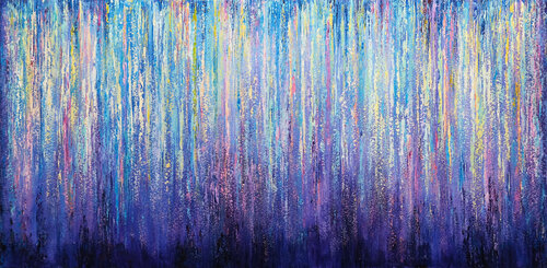 Chromatic Fantasy par Behshad Arjomandi, Peinture en vente sur Singulart