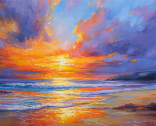Fantasy Seascape par Behshad Arjomandi, Peinture en vente sur Singulart