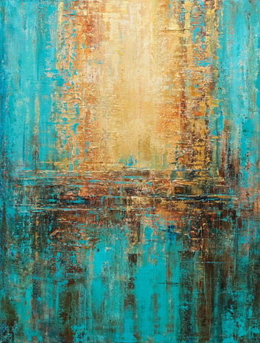 Landscape Abstraction di Behshad Arjomandi, Pittura in vendita su Singulart